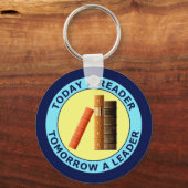 今日の読者は明日リーダー キーホルダー (正面)