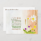 今日の賛美諺に賛成する11:25 ポストカード (正面/裏面)