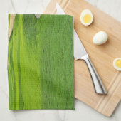 今日の遊ゴルフ中は良いボールを二つ打った。 キッチンタオル (四つ折り)