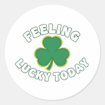 今日の運勢は上々 グリーンシャムロック St Patrick