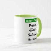 今日の選択 – コンボ マグカップ (正面右)