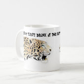 今日の酒は初めてだ コーヒーマグカップ (正面左)