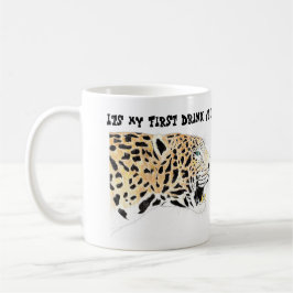 今日の酒は初めてだ コーヒーマグカップ