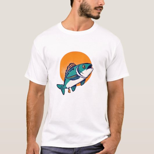 今日の釣果 Tシャツ (正面)