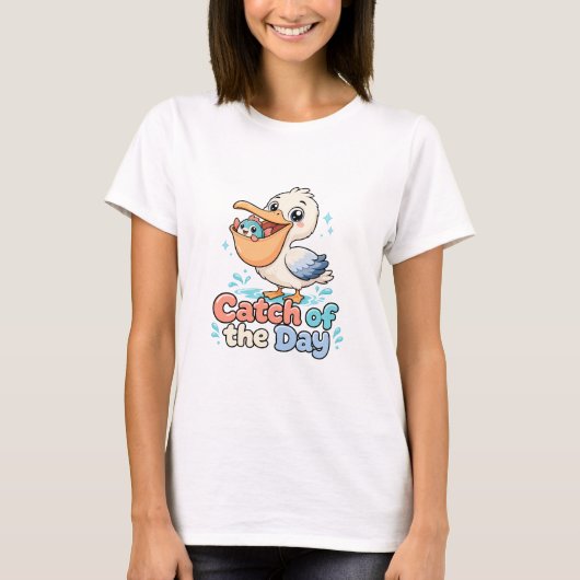 今日の釣果 Tシャツ (正面)