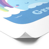 今日の鯨の日素晴らしは、良い雰囲気になる ポスター (角)