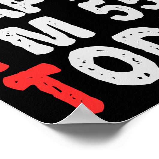 今日の55th誕生日ギフトのアイディアで幸せおもしろい ポスター (角)