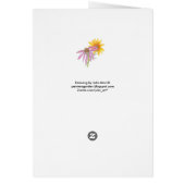 今日はあなたにとって良くなることを願っている (裏面)