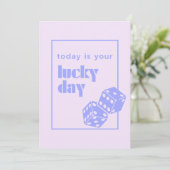 今日はあなたの幸運な日、幸運な女の子 シーズンカード (スタンド正面)