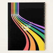 今日はあなたの幸運な日、幸運な女の子 プランナー手帳 (裏面)