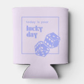 今日はあなたの幸運な日、幸運な女の子 缶クーラー (裏面)