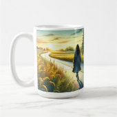 今日はあなたの日である – 歩くインスピレーション遠くに コーヒーマグカップ (左)