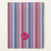 今日はあなたの日の女の子ではない電話のレトロヴィンテージ プランナー手帳 (裏面)