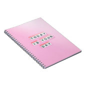 今日はあなたの日の文字 ノートブック (右側)