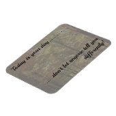 今日はあなたの日感動的秋シーン冷蔵庫 マグネット (左側)