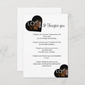 今日はあなたを許す ノートカード (正面/裏面)