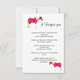 今日はあなたを許す ノートカード