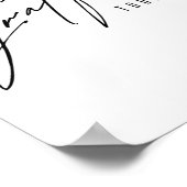 今日はありがたい。ポスターとプリント ポスター (角)