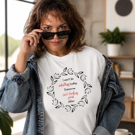 今日はおもしろいTシャツ Tシャツ