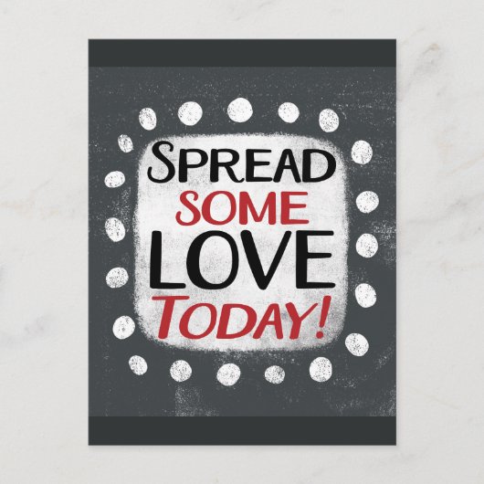 今日はがき愛を広める ポストカード (正面)