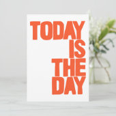 今日はその日 招待状 (スタンド正面)