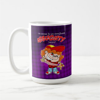 今日はちょっとやんちゃしちゃうぞ コーヒーマグカップ