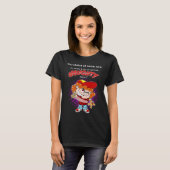 今日はちょっと悪いことをしてみよう Tシャツ (正面フル)