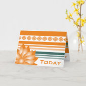 今日はとても特別だ カード (黄色い花)