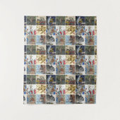 今日はどっちの中世の猫だ？ タペストリー (正面)