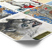 今日はどっちの中世の猫だ？ ポスター (角)