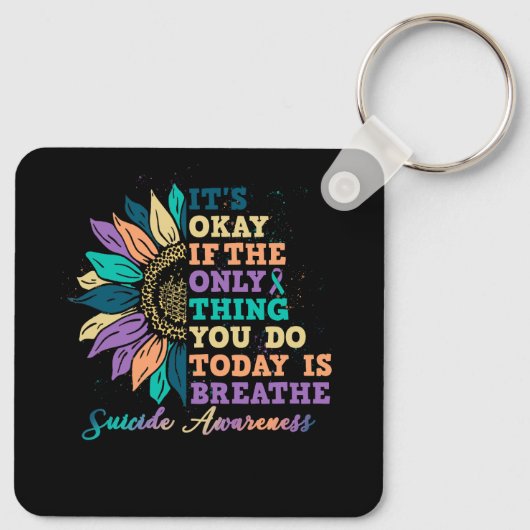 今日はもし呼吸だけでもいいよ キーホルダー (裏面)