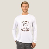 今日はやる気なし ネコ トライブレンドTシャツ (正面全体)