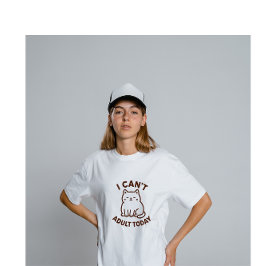 今日はやる気なし ネコ トライブレンドＴシャツ
