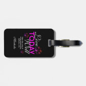 今日はやる気を起こさせるよくクリスチャンとして生きる ラゲッジタグ (裏面横)