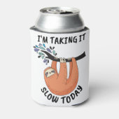 今日はゆっくり行くぜ 缶クーラー (缶裏面)