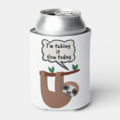 今日はゆっくり過ごしていおもしろいる 缶クーラー (缶正面)