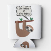 今日はゆっくり過ごしていおもしろいる 缶クーラー (裏面)