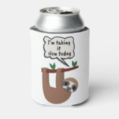 今日はゆっくり過ごしていおもしろいる 缶クーラー (缶裏面)