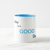 今日はよい日のマグです マグカップ (中央)