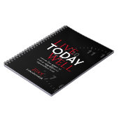 今日はよく生きる |エペソ5:16聖書の聖句 ノートブック (左側)