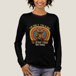 今日はイエス様としか話さないわよ 面白い カピバラ トライブレンドTシャツ