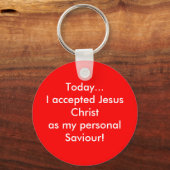 今日はイエス様を除く！ キーホルダー (正面)