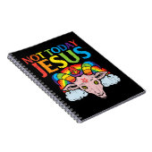 今日はイエス・サタン・ヤギ・サタン・レインボー・サタニスではない ノートブック (右側)