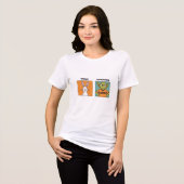 今日はウサギ、明日はギャング トライブレンドTシャツ (正面全面)