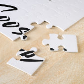 今日はガンのマジなガチョウだ ジグソーパズル (側面)