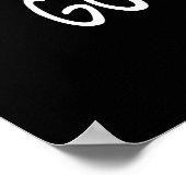 今日はキャンセル ポスター (角)