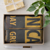 今日はグズグズしている – 金属危険信号が大きい 薄葉紙 (ギフト)