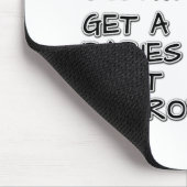 今日はグラウンドホッグを抱きしめて。明日は狂犬病を撃つんだ。 マウスパッド (コーナー)