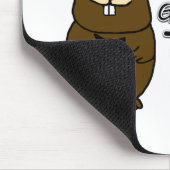 今日はグラウンドホッグを抱き締める マウスパッド (コーナー)