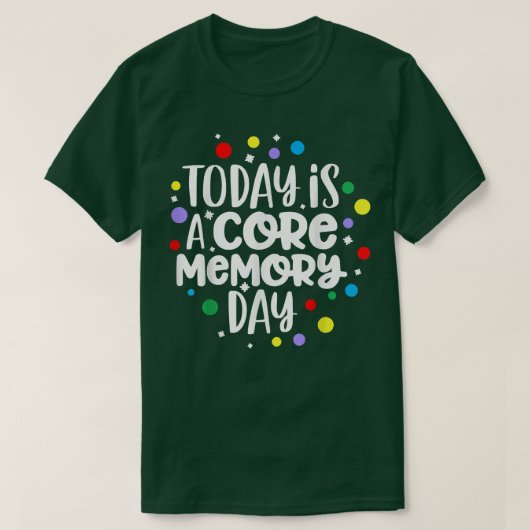 今日はコアメモリの日1971 2022 51th Annivers Tシャツ (デザイン正面)